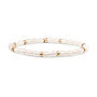 Sparkling Jewels armband Roundel Interstellar Pearl Goudkleurig