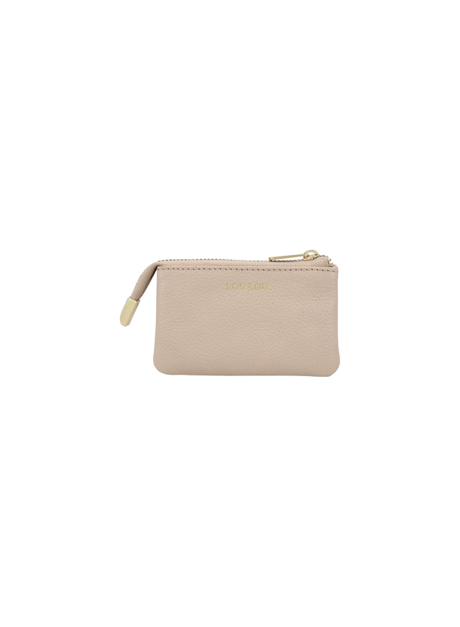 LouLou portemonnee Petite Camille Cashmere/Goudkleurig