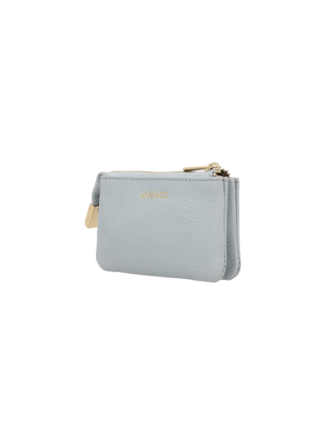 LouLou portemonnee Petite Camille Blue Aura/Goudkleurig