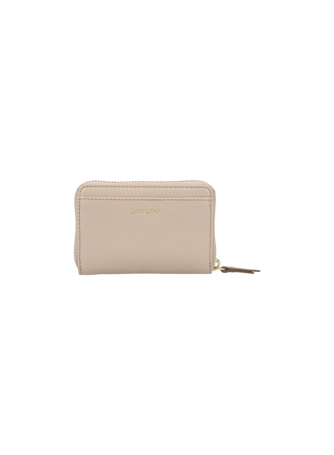 LouLou portemonnee Petite Emilie Cashmere/Goudkleurig