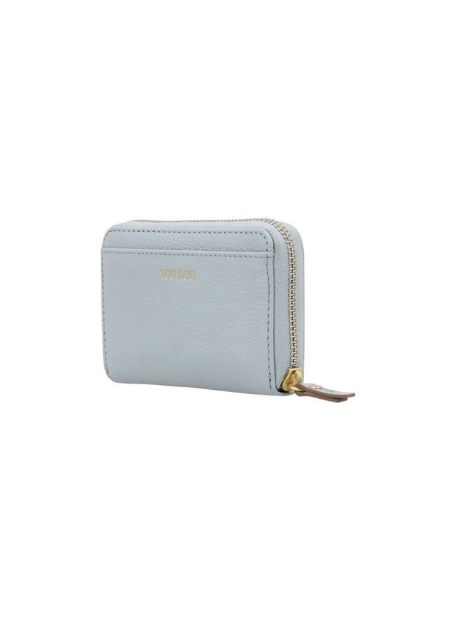 LouLou portemonnee Petite Emilie Blue Aura/Goudkleurig