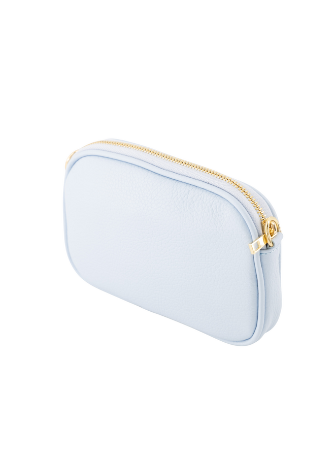 Jewelz tas Howey Classic Grain Celeste Blue/Goudkleurig