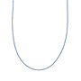 Sparkling Jewels ketting Beaded Milky Blue Jade Goudkleurig
