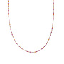 Sparkling Jewels ketting Beaded Multi Gem Goudkleurig