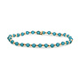 Sparkling Jewels armband Interstellar Turquoise Quartz Goudkleurig