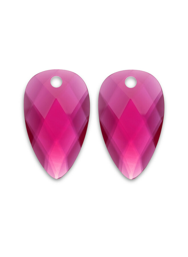 Sparkling Jewels oorbel Edelstenen Blossom Candy Jade