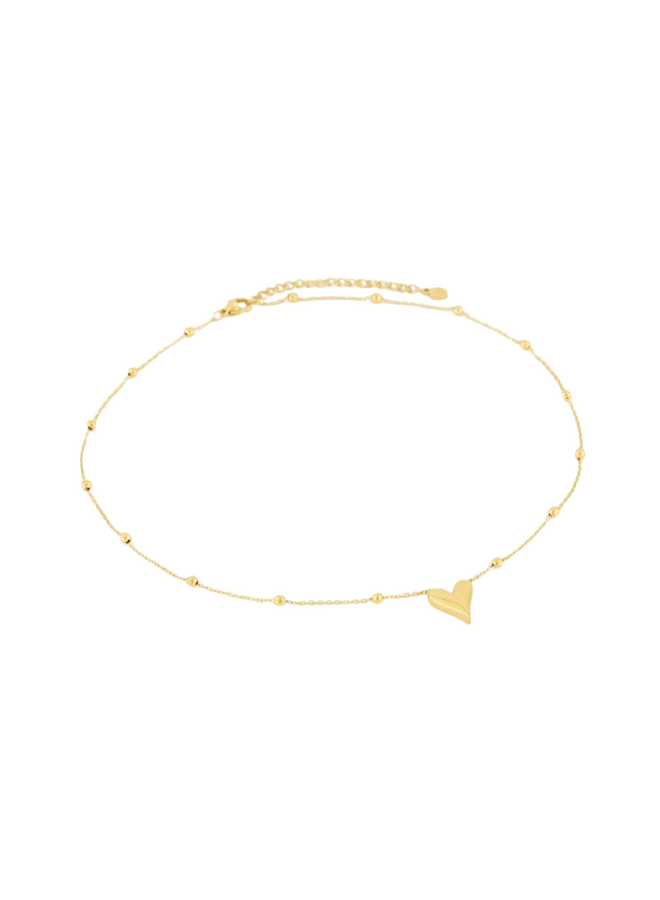 My Jewellery ketting Hartje Goudkleurig