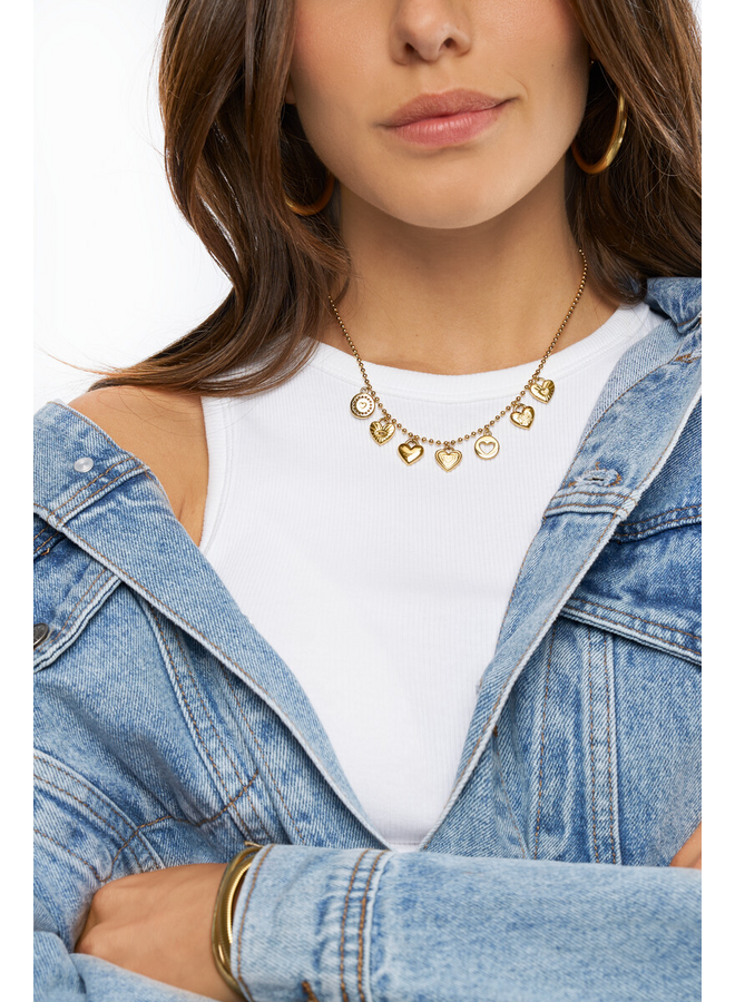 My Jewellery ketting Candy Bedels Goudkleurig