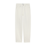 Jeans Barrel Fit Star White