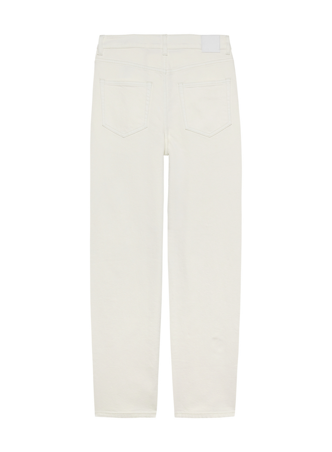 Jeans Barrel Fit Star White