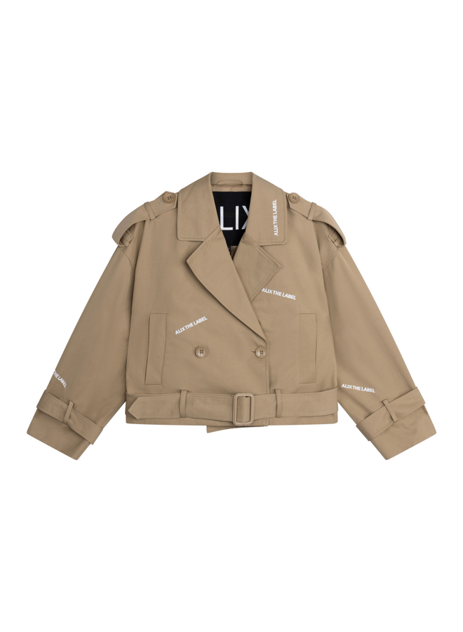 Jas Trench Coat Camel