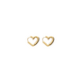 My Jewellery oorbellen Open Hart Goudkleurig