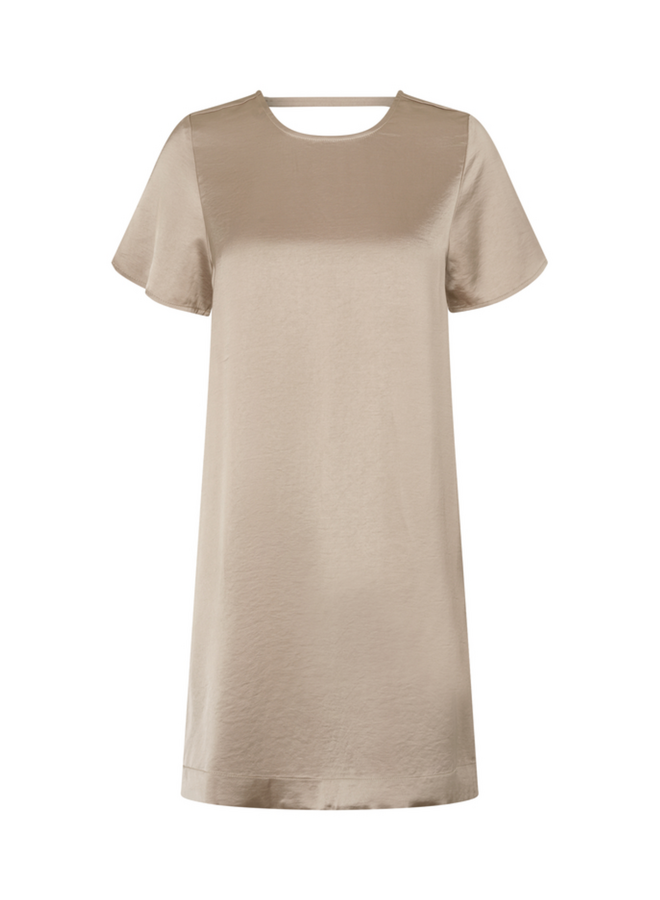 Jurk Nivara Long-M Sand Grey