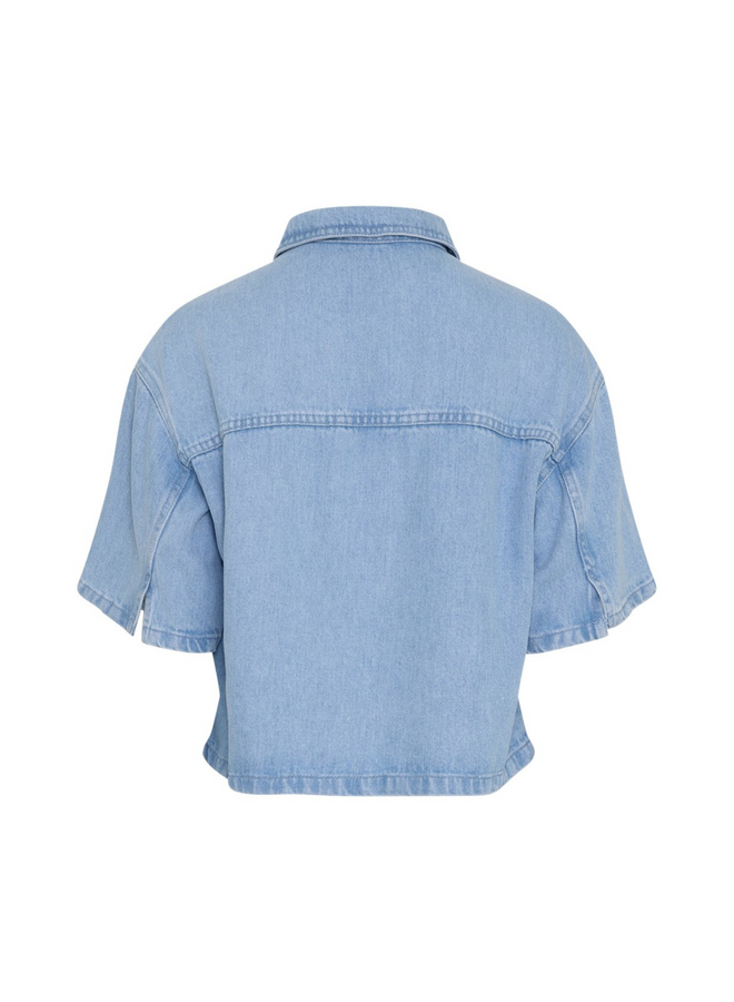Blouse Saphina Light Blue Wash