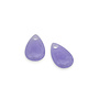 Melano Kosmic oorbelhangers Gem Drop Purple Jade