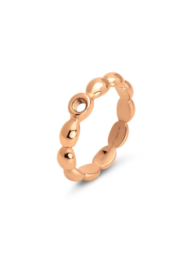 Melano Twisted ring Tricia Rosékleurig