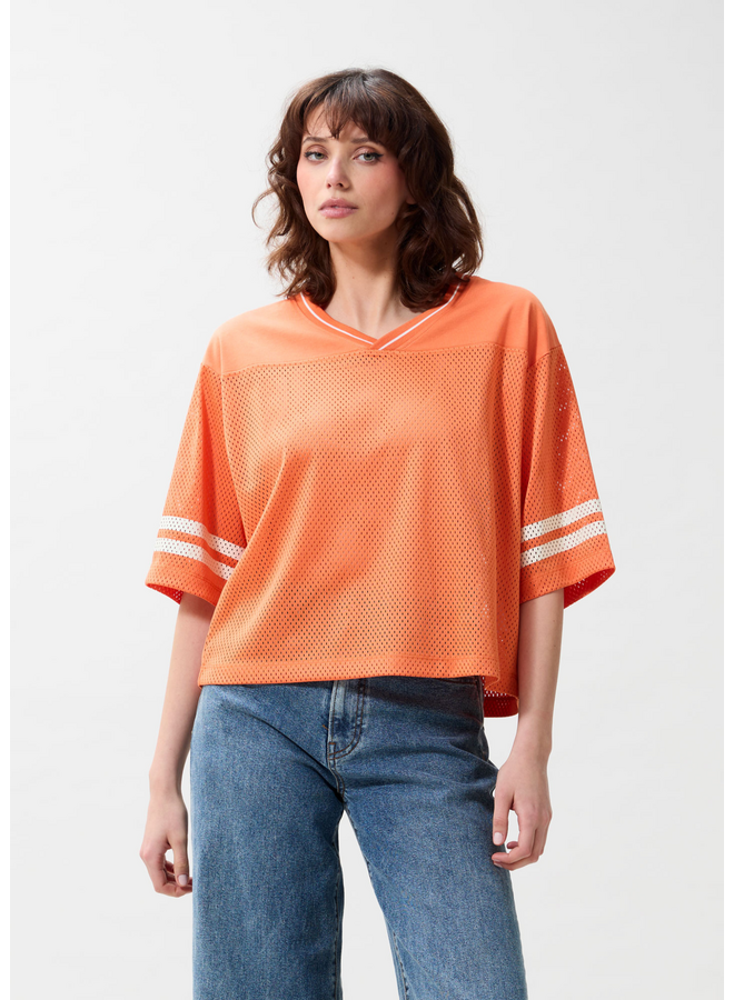 T-shirt Football Jersey Orange