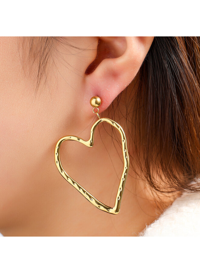 Day & Eve oorbellen E61190-2 Goudkleurig