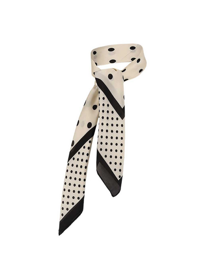 Jewelz sjaaltje Double Dots Wit