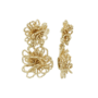 LOTT. oorbellen Maerle Double Goud Verguld