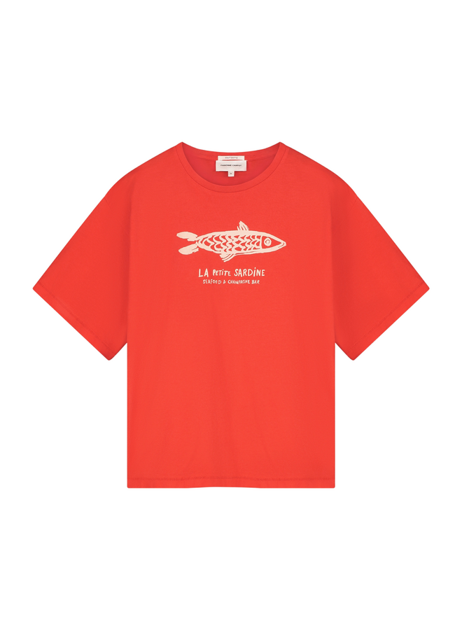 T-shirt Fay Tangerine Tango