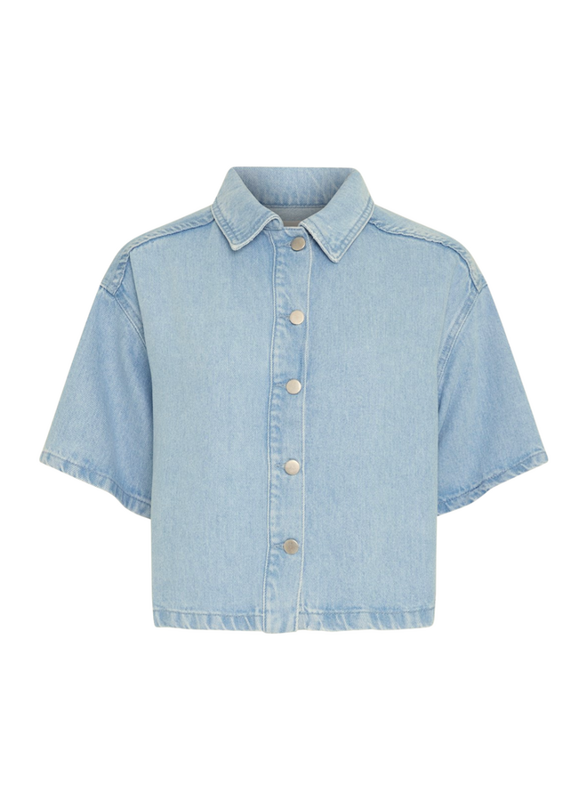 Blouse Saphina Light Blue Wash