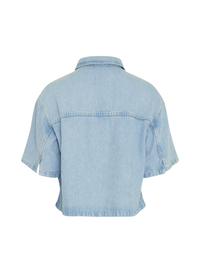 Blouse Saphina Light Blue Wash