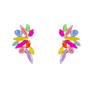 Day & Eve oorbellen E60018-5 Multi/Goudkleurig
