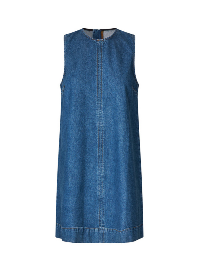 Jurk Rhiann-M Vintage Blue Melange