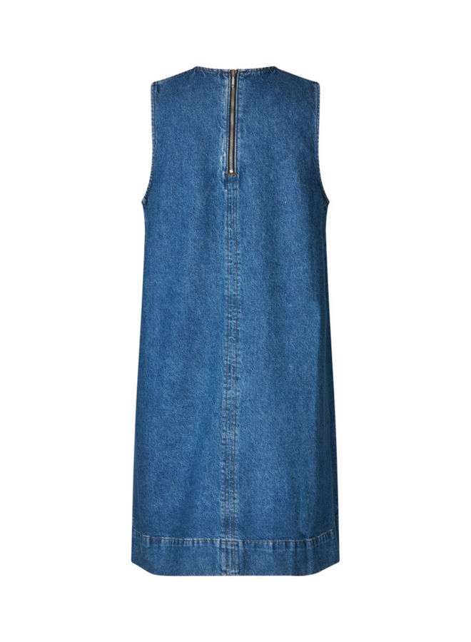 Jurk Rhiann-M Vintage Blue Melange