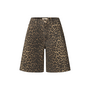 Short Talina-M Leopard Mist