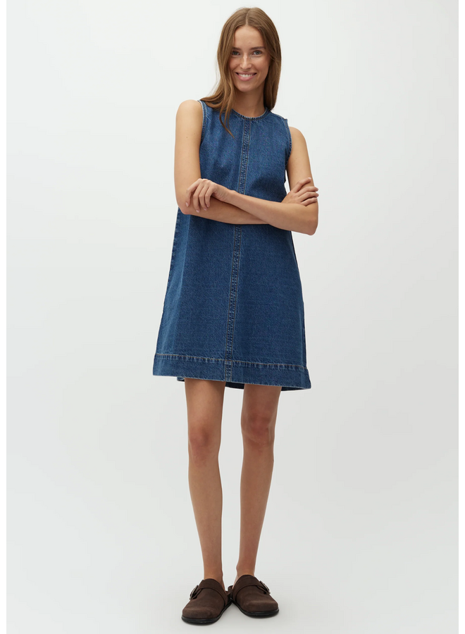 Jurk Rhiann-M Vintage Blue Melange