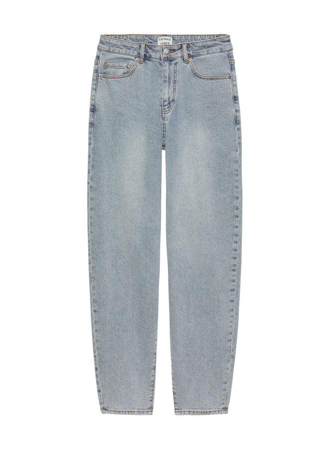Jeans Barrel Fit Blue