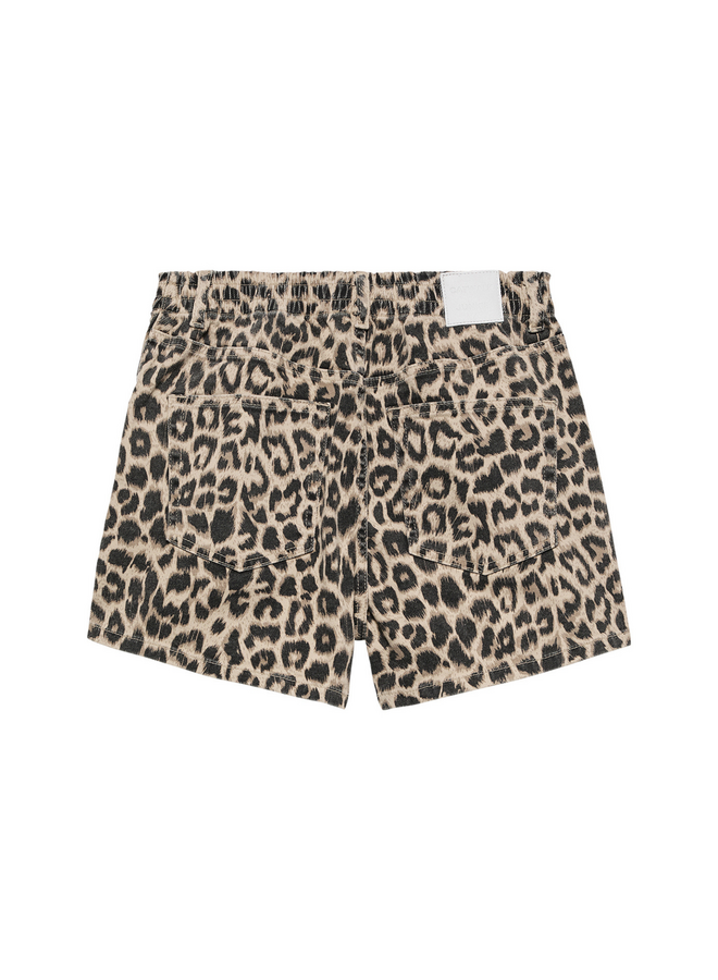 Short Leopard Grey Morn