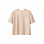 T-shirt Nowie Gestreept Beige/Crème Onesize