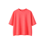 T-shirt Nowie Gestreept Neon Oranje/Roze Onesize