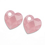 Sparkling Jewels oorbel Edelstenen Heart Pink Opalite