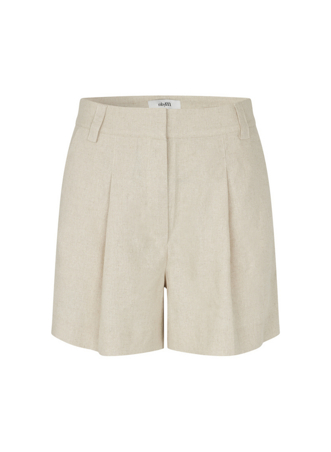 Short Cristiana-M Natural Linen