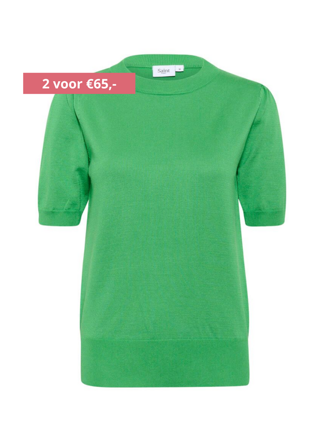 Top MilaSZ Korte Mouw Greenbriar