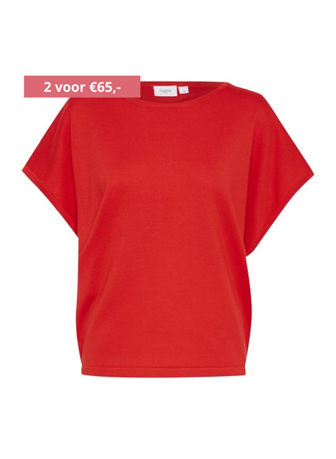 Top MilaSZ R-N Flame Scarlet