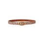 Elvy riem Python 25640 Champagne/Goudkleurig