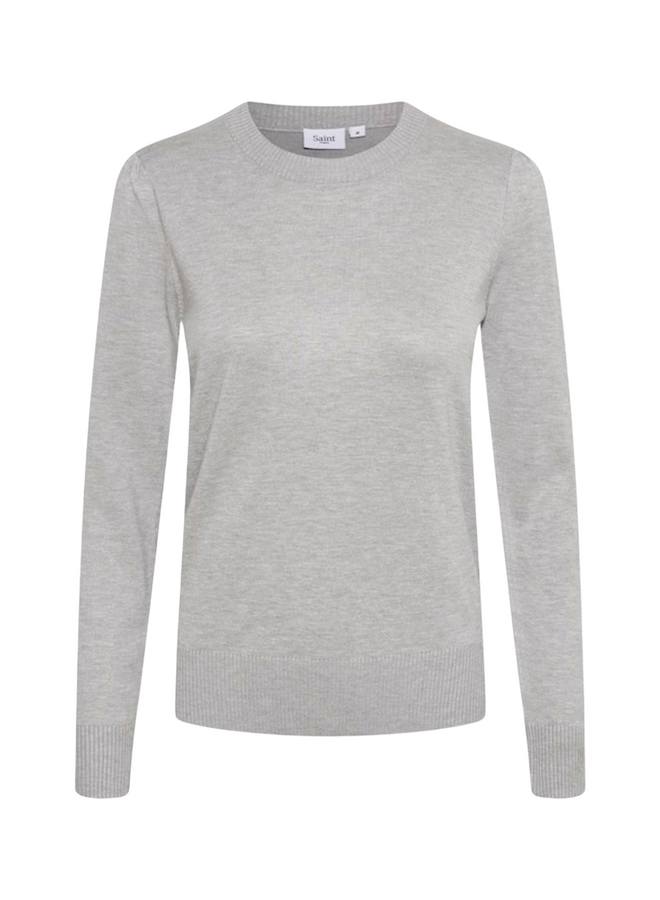 Trui MilaSZ Pofmouw Pearl Grey Melange