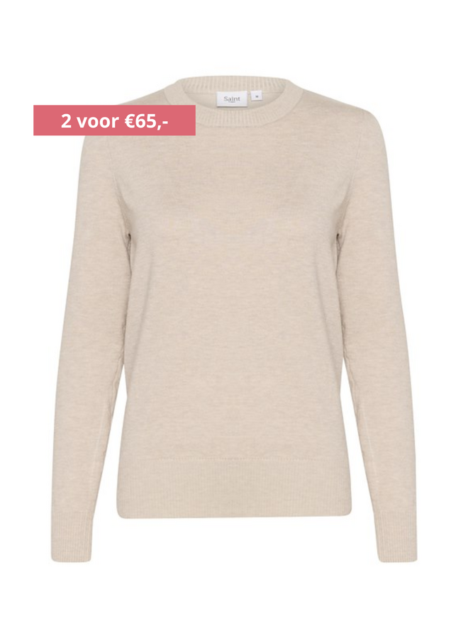 Trui MilaSZ Pofmouw Gray Morn Melange