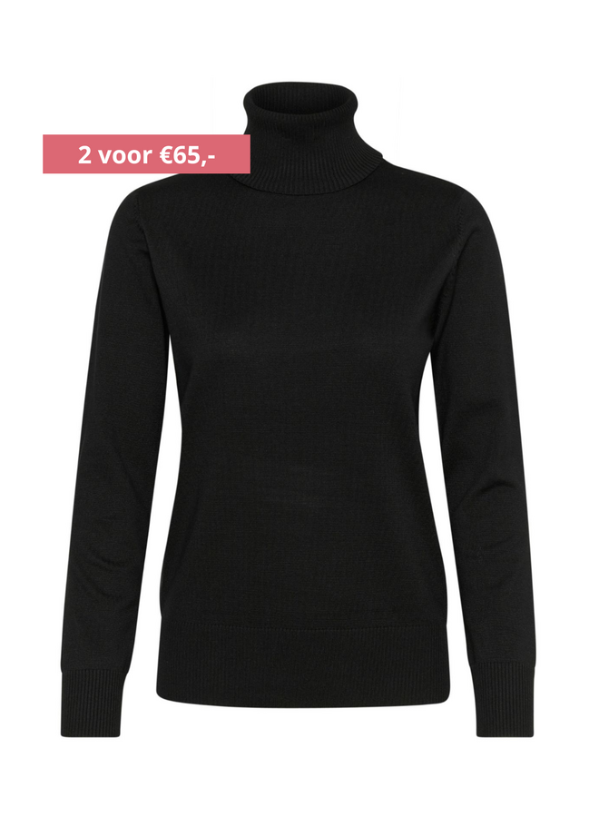 Trui MilaSZ J2046 Rollneck Black