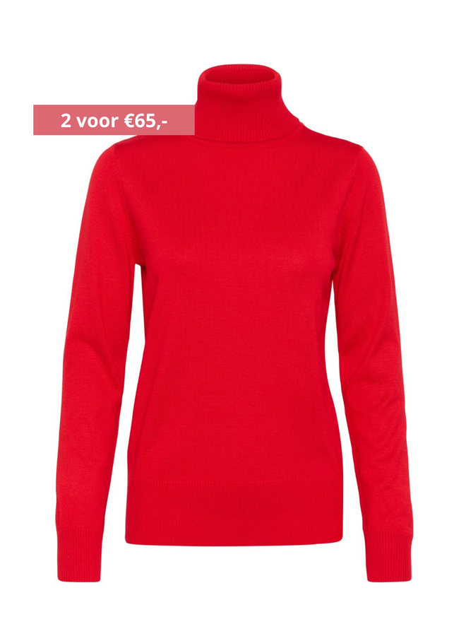 Trui MilaSZ J2046 Rollneck Racing Red