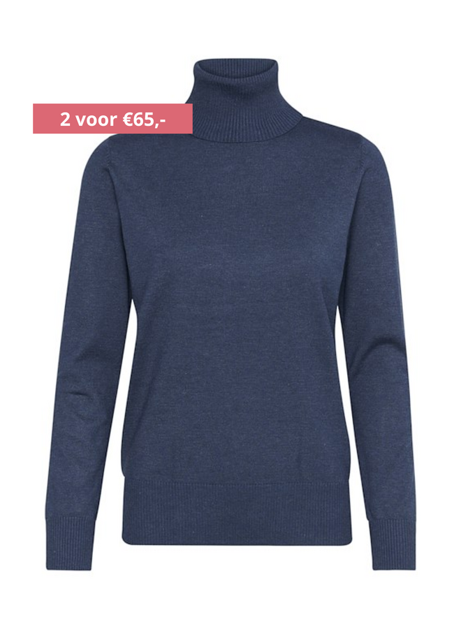 Trui MilaSZ J2046 Rollneck Titan Melange