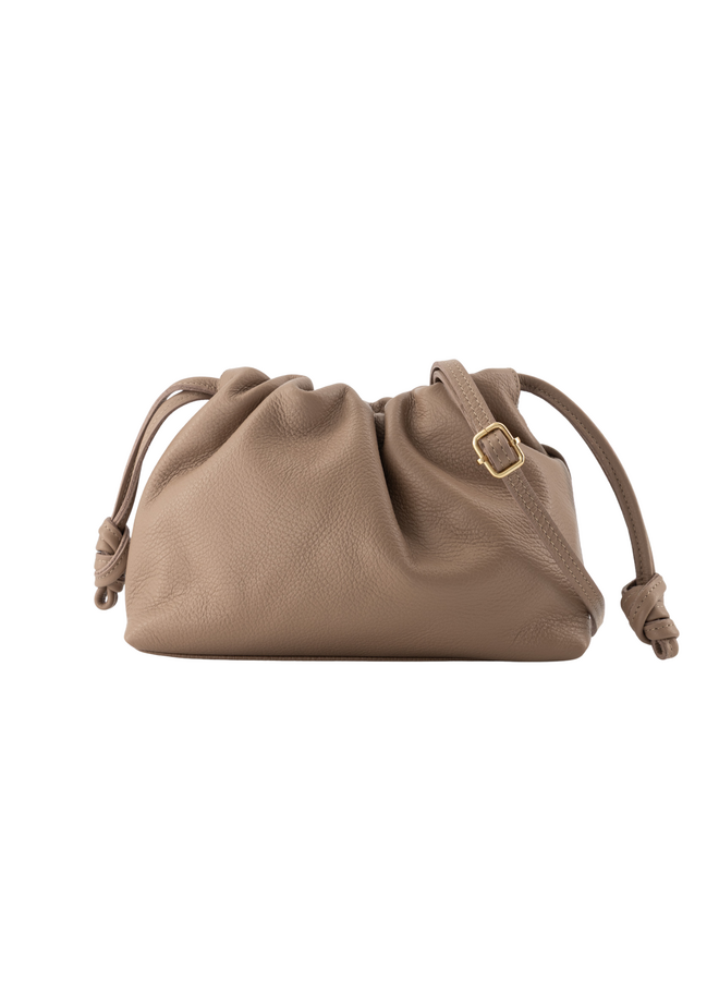 Jewelz tas Arela Classic Grain Truffle Taupe/Goudkleurig