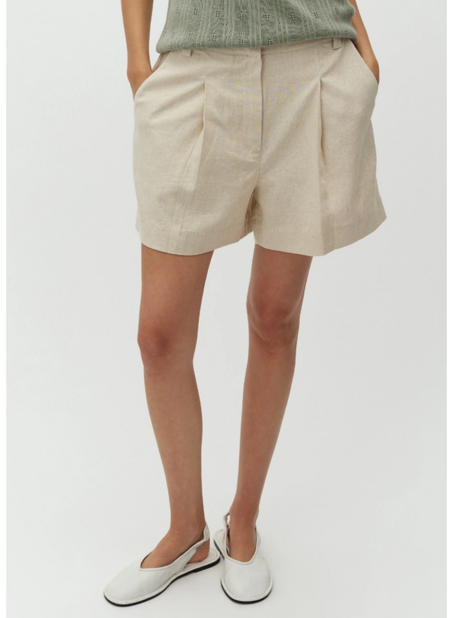 Short Cristiana-M Natural Linen