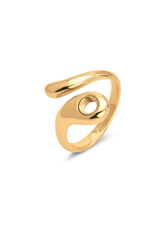 Melano Vivid ring Veda Goudkleurig