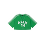 Shirt Baseball Cropped Bright Green